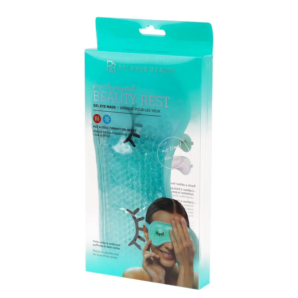Wholesale Hot & Cold Gel Eye Mask - Displayer of 18