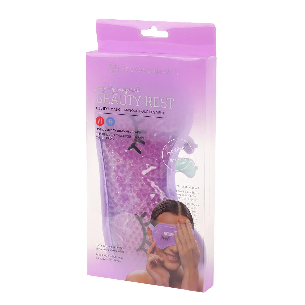 Wholesale Hot & Cold Gel Eye Mask - Displayer of 18