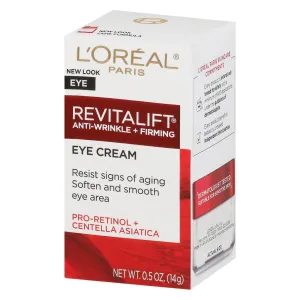 WHOLESALE LOREAL PARIS REVITALIFT ANTI-WRINKLE   FIRMING EYE CREAM 0.5 OZ - 48 PIECE LOT