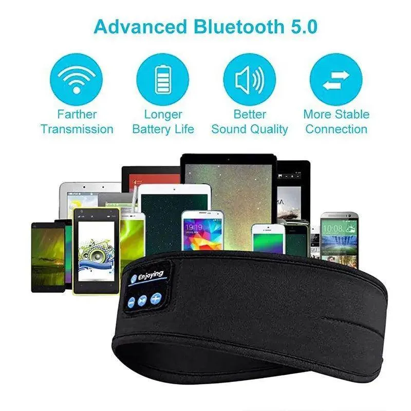 Wireless Sport Headband for Sleeping Eye Mask