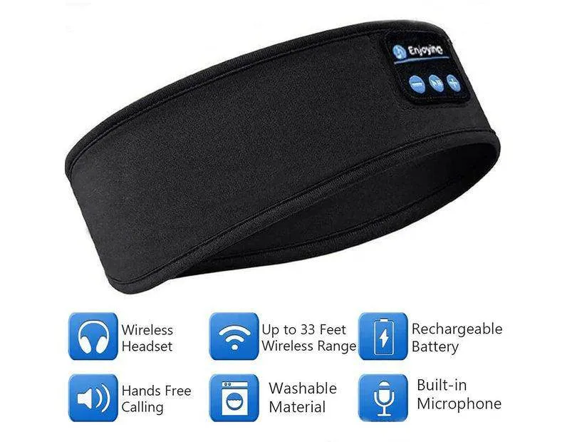 Wireless Sport Headband for Sleeping Eye Mask