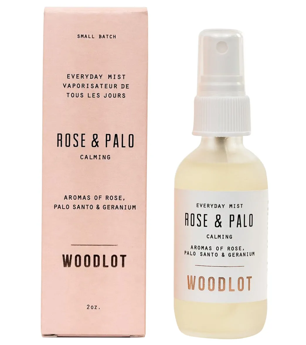 Woodlot Rose   Palo Santo Everyday Mist, 2 oz