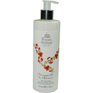 Woods Of Windsor Pomegranate & Hibiscus By Woods Of Windsor Moisturizing Hand & Body Lotion 11.8 Oz