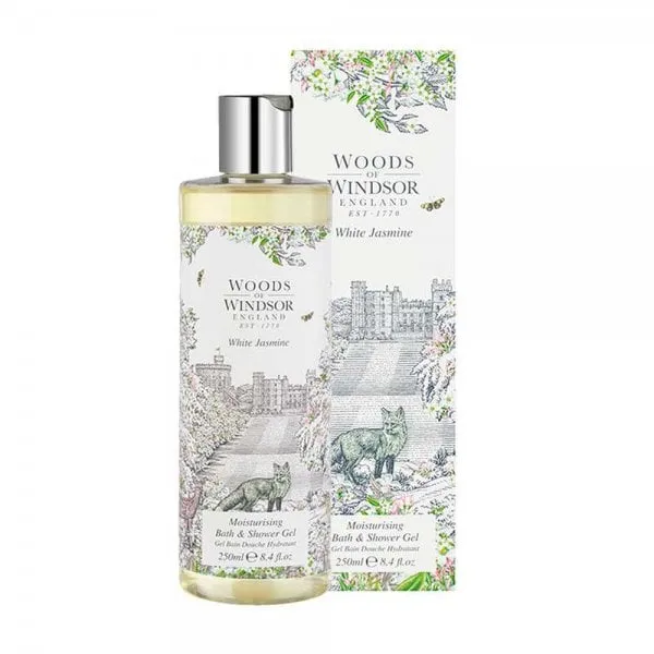Woods of Windsor White Jasmine Moisturising Bath & Shower Gel for Her