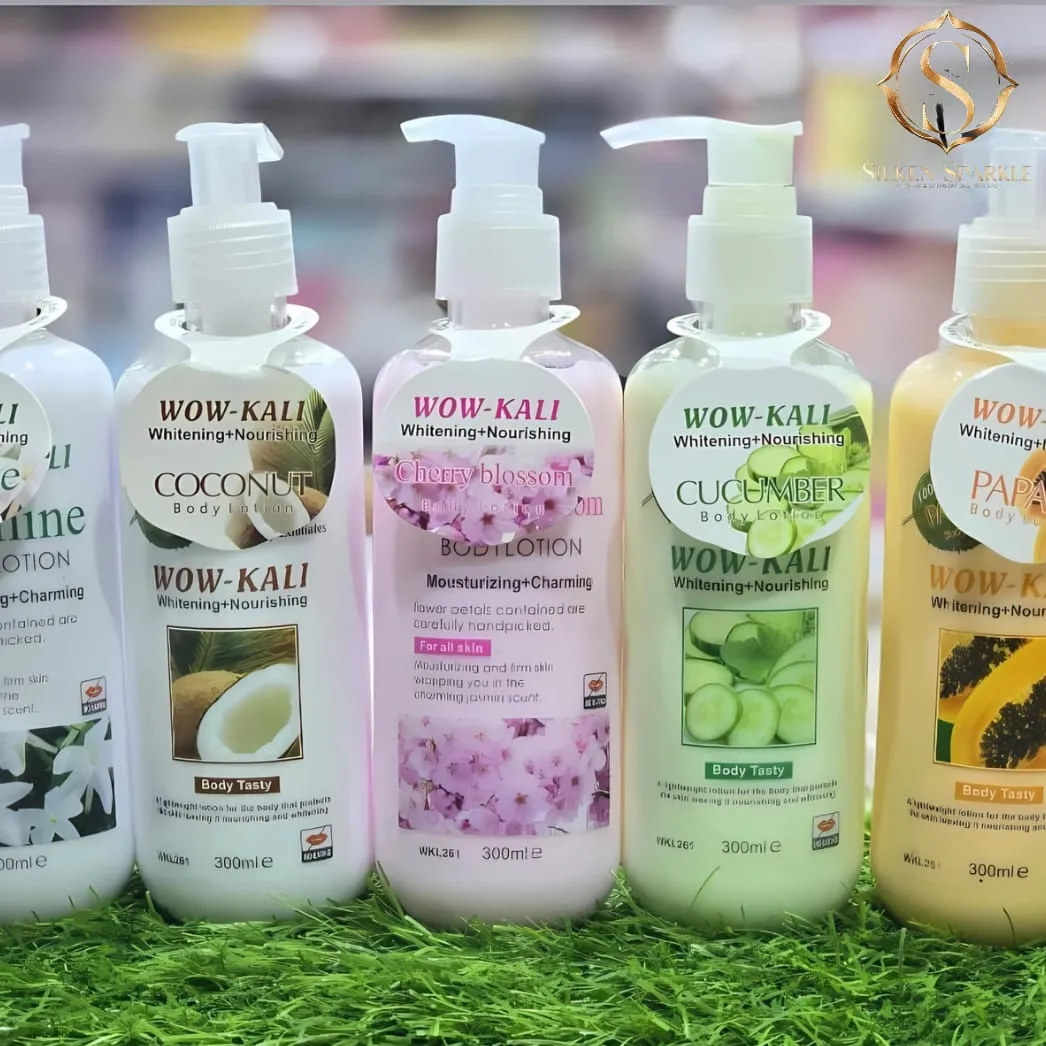 WOW-KALI Whitening & Nourishing Body Lotion Collection – Perfect Skincare for All Skin Types